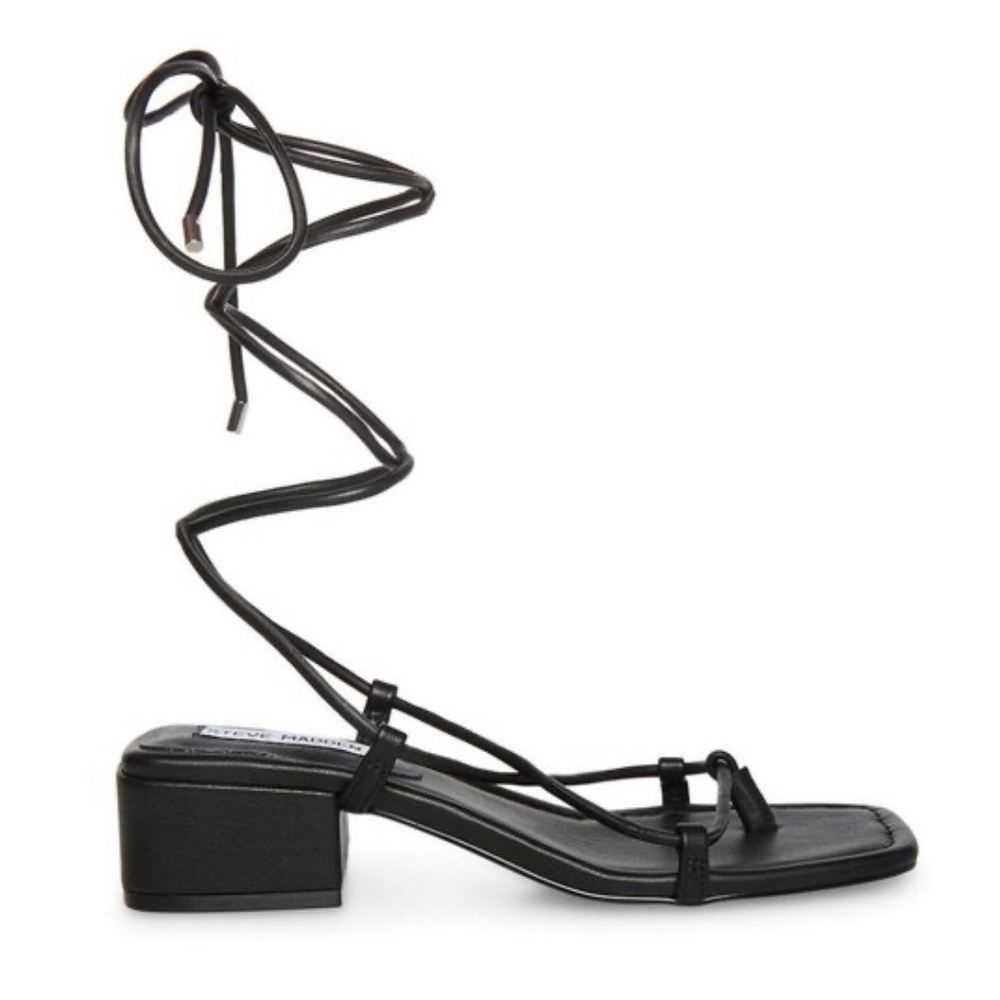 NEVER WORN Steve Madden Tie Up Sandal